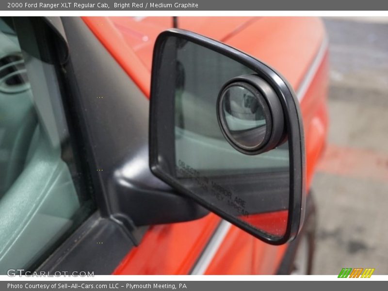 Bright Red / Medium Graphite 2000 Ford Ranger XLT Regular Cab