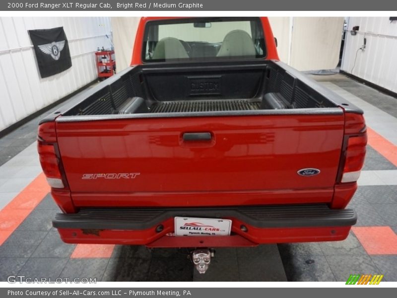 Bright Red / Medium Graphite 2000 Ford Ranger XLT Regular Cab