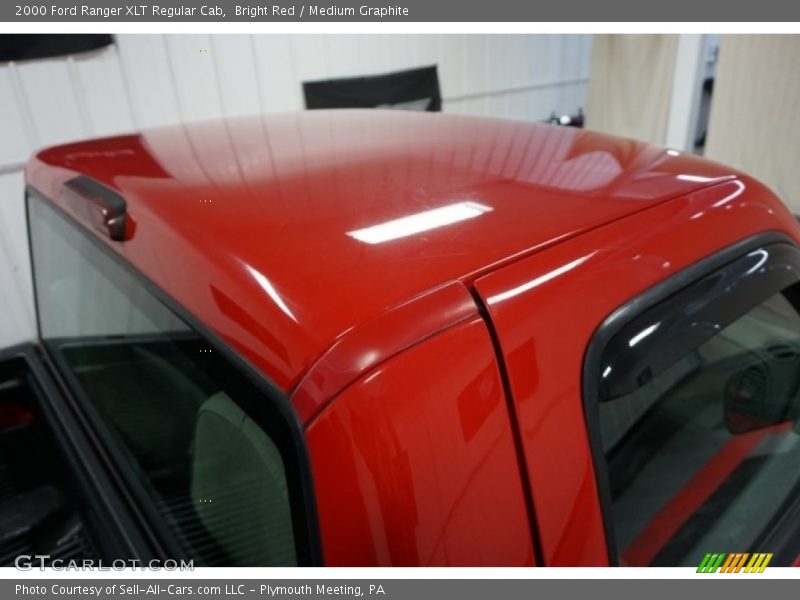 Bright Red / Medium Graphite 2000 Ford Ranger XLT Regular Cab