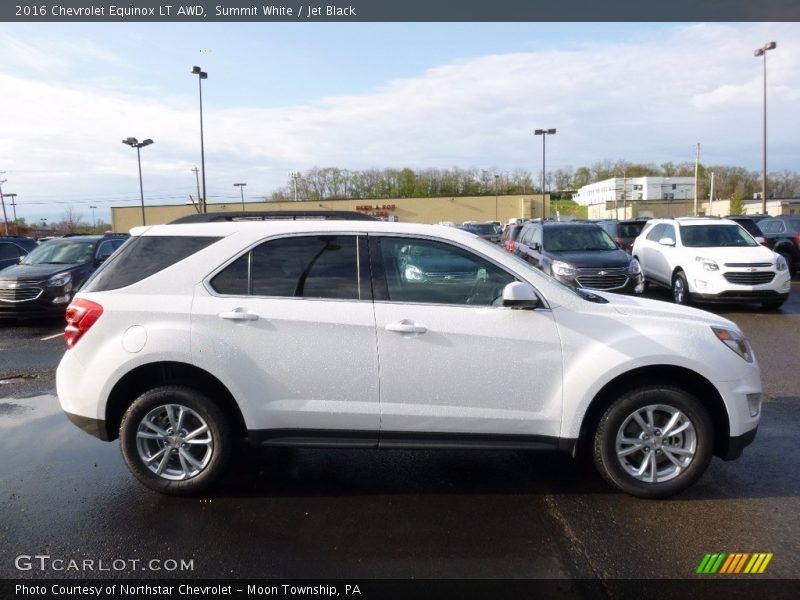 Summit White / Jet Black 2016 Chevrolet Equinox LT AWD