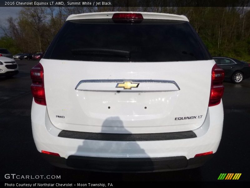 Summit White / Jet Black 2016 Chevrolet Equinox LT AWD