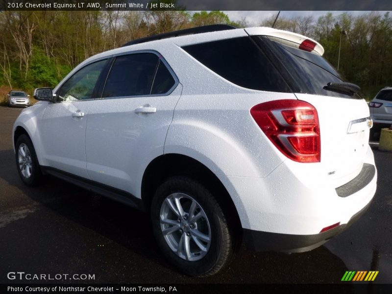 Summit White / Jet Black 2016 Chevrolet Equinox LT AWD