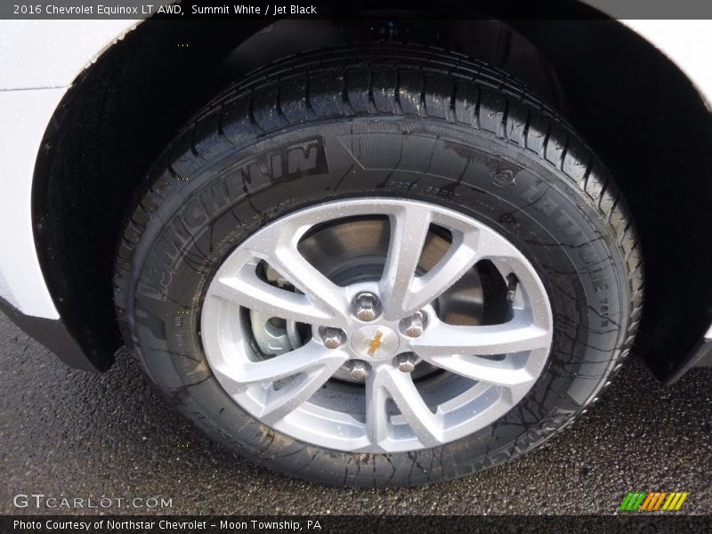 Summit White / Jet Black 2016 Chevrolet Equinox LT AWD