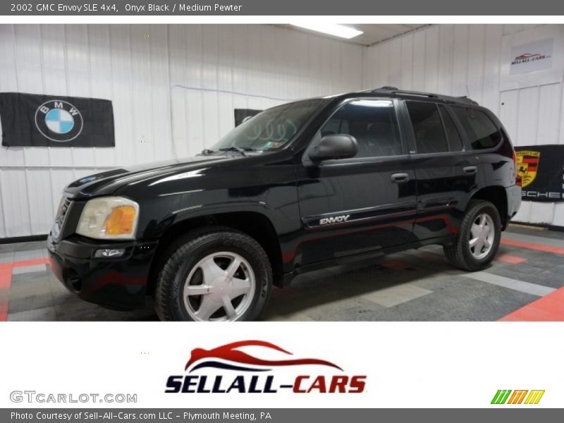 Onyx Black / Medium Pewter 2002 GMC Envoy SLE 4x4