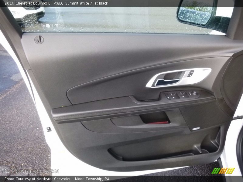 Summit White / Jet Black 2016 Chevrolet Equinox LT AWD