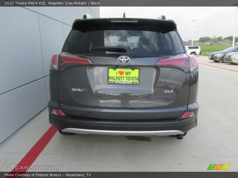 Magnetic Gray Metallic / Black 2016 Toyota RAV4 XLE