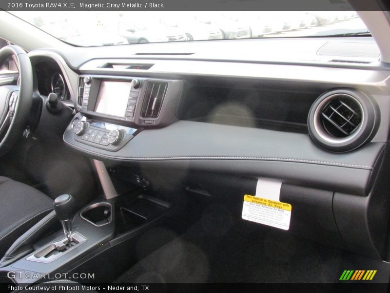 Magnetic Gray Metallic / Black 2016 Toyota RAV4 XLE