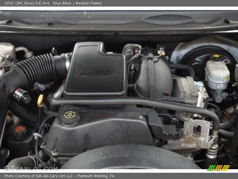 Onyx Black / Medium Pewter 2002 GMC Envoy SLE 4x4
