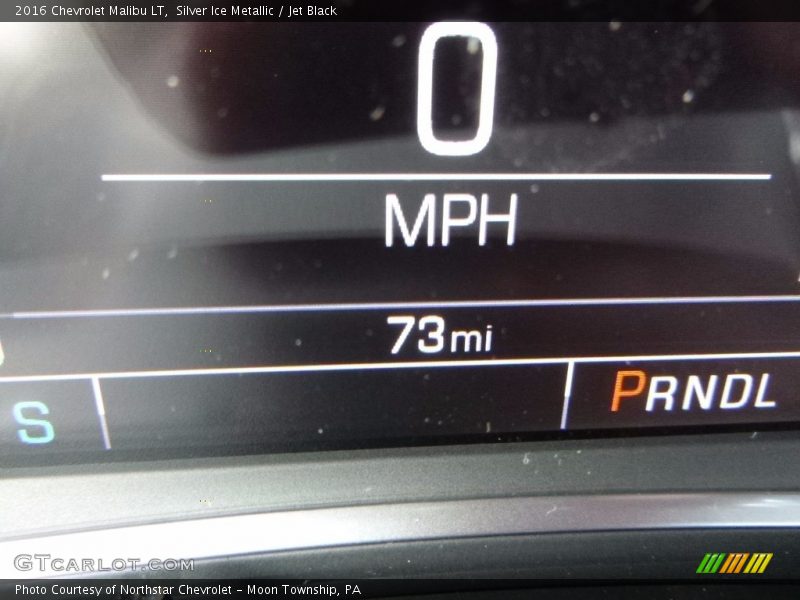 Silver Ice Metallic / Jet Black 2016 Chevrolet Malibu LT