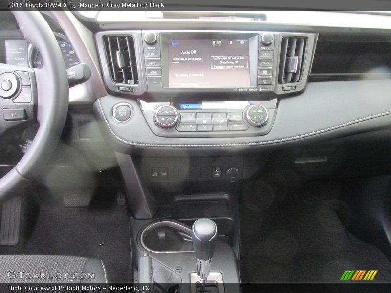 Magnetic Gray Metallic / Black 2016 Toyota RAV4 XLE