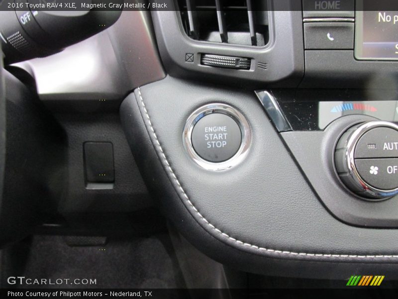 Magnetic Gray Metallic / Black 2016 Toyota RAV4 XLE