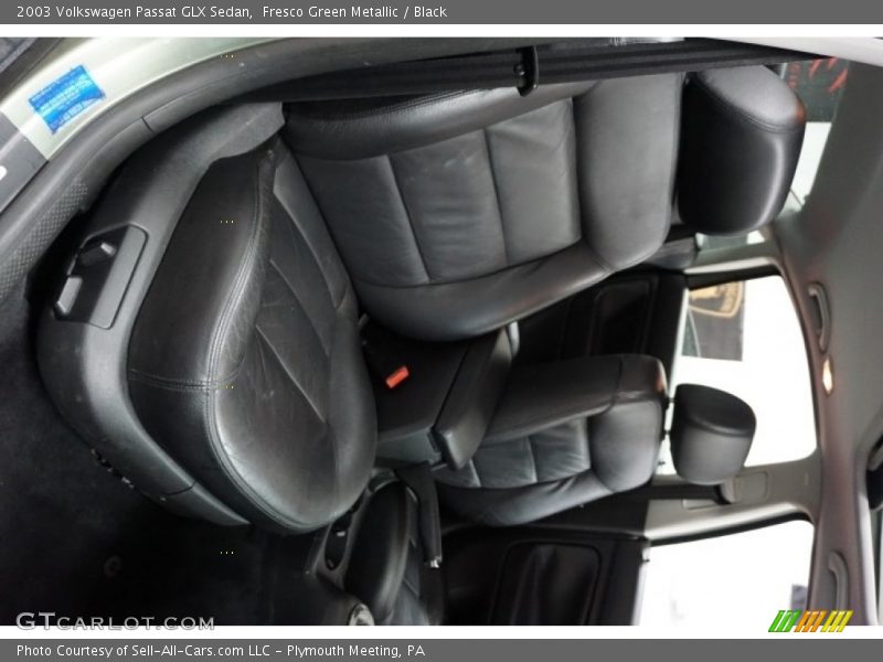 Fresco Green Metallic / Black 2003 Volkswagen Passat GLX Sedan