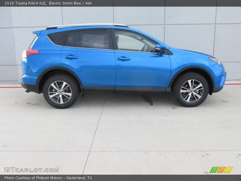 Electric Storm Blue / Ash 2016 Toyota RAV4 XLE