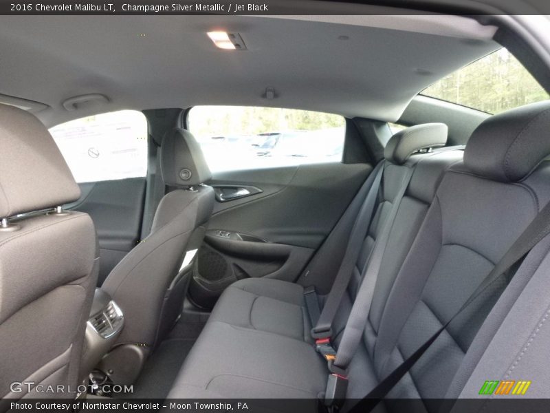 Champagne Silver Metallic / Jet Black 2016 Chevrolet Malibu LT