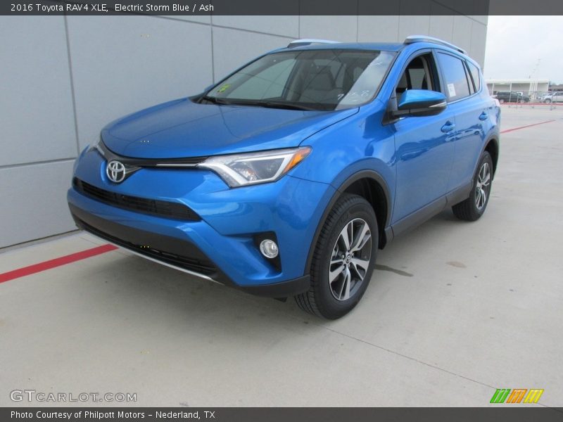 Electric Storm Blue / Ash 2016 Toyota RAV4 XLE