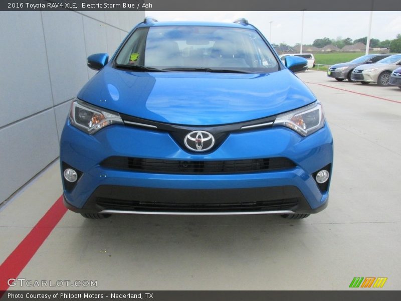 Electric Storm Blue / Ash 2016 Toyota RAV4 XLE