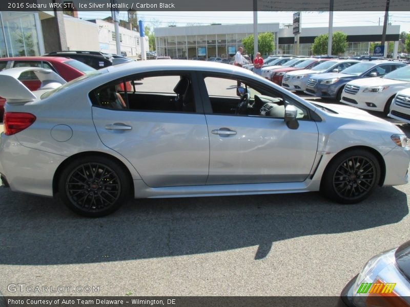 Ice Silver Metallic / Carbon Black 2016 Subaru WRX STI