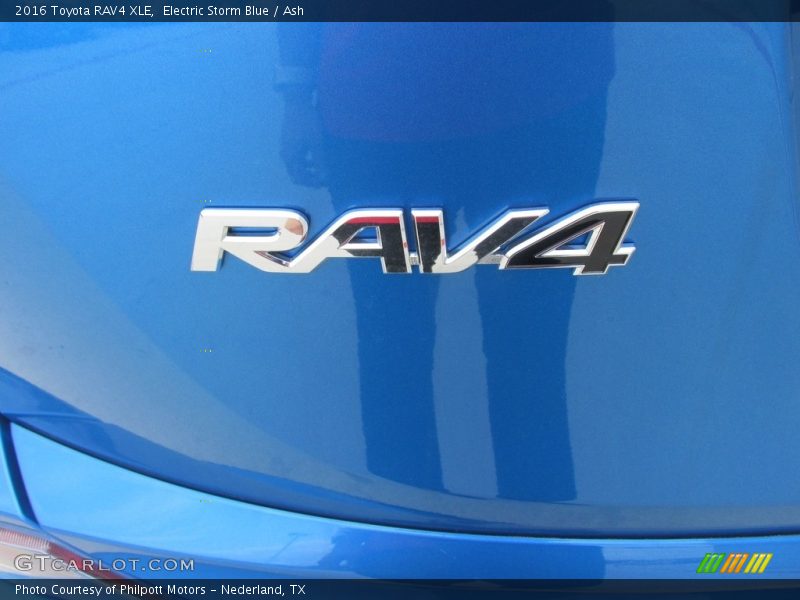 Electric Storm Blue / Ash 2016 Toyota RAV4 XLE