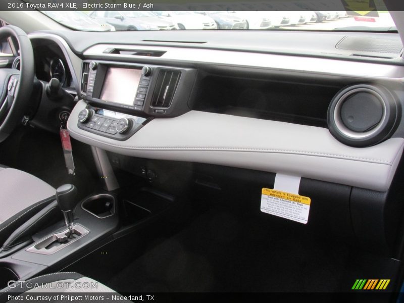Electric Storm Blue / Ash 2016 Toyota RAV4 XLE