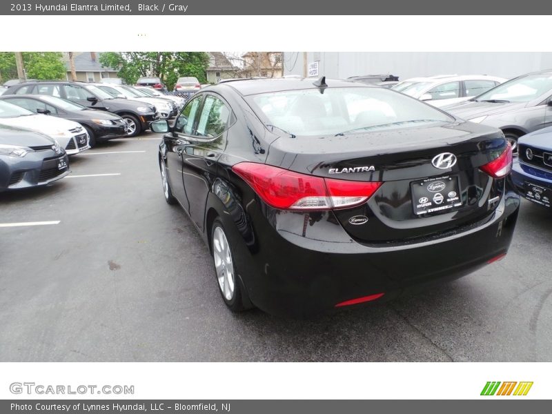 Black / Gray 2013 Hyundai Elantra Limited