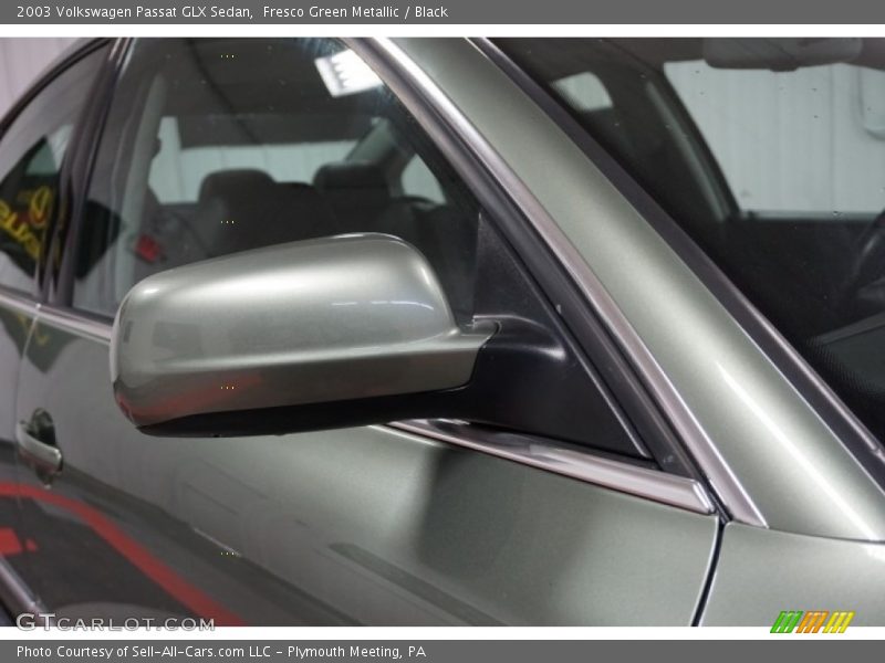 Fresco Green Metallic / Black 2003 Volkswagen Passat GLX Sedan