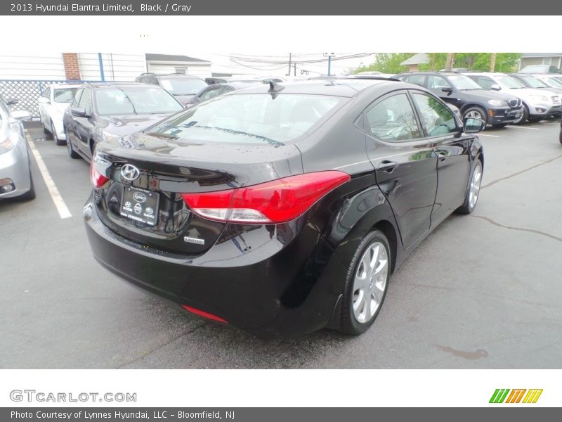 Black / Gray 2013 Hyundai Elantra Limited