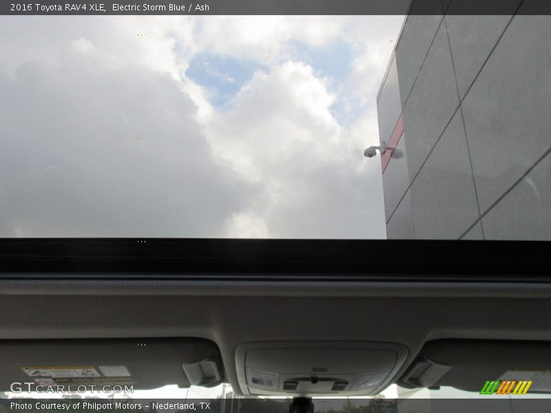 Electric Storm Blue / Ash 2016 Toyota RAV4 XLE