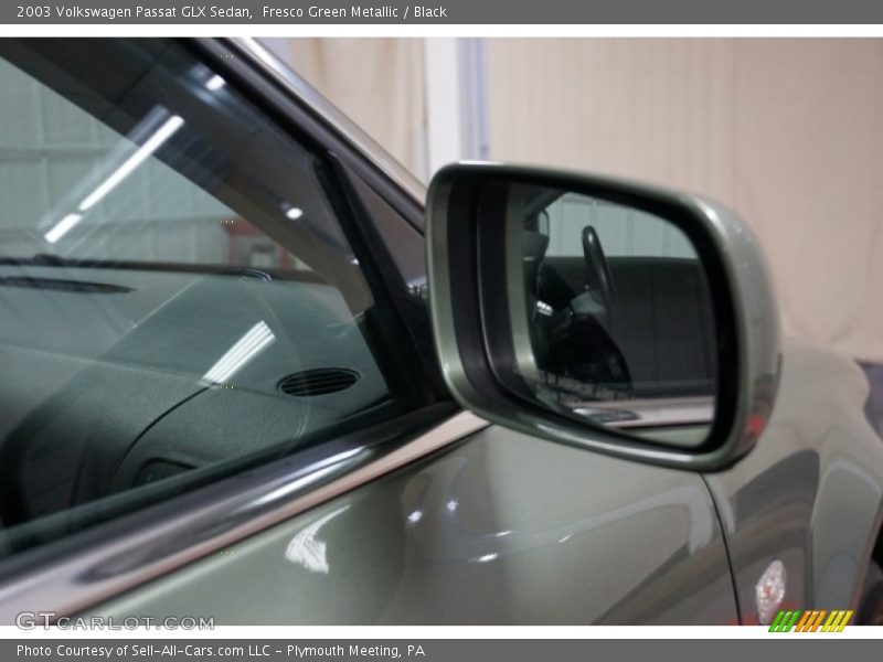 Fresco Green Metallic / Black 2003 Volkswagen Passat GLX Sedan