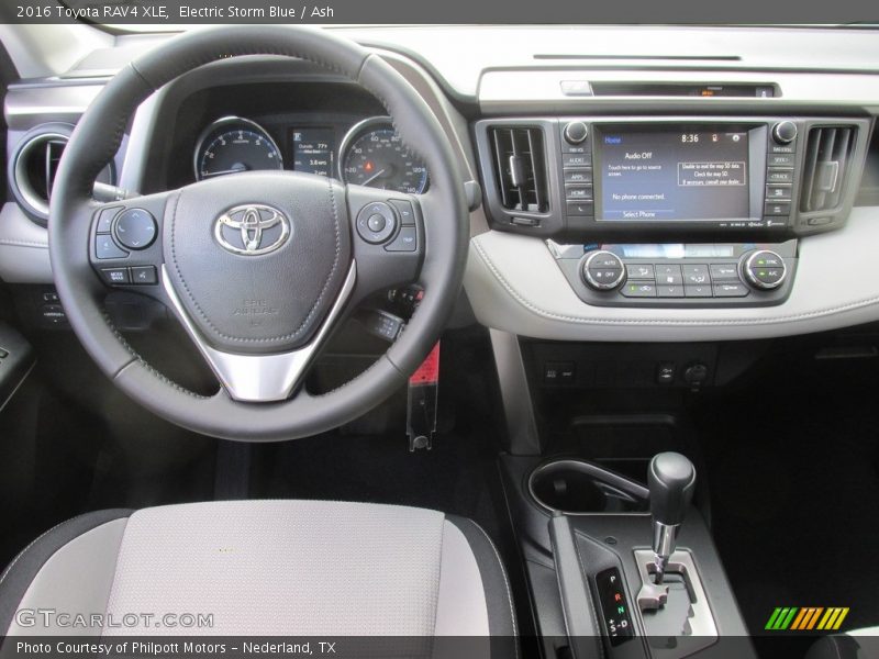 Electric Storm Blue / Ash 2016 Toyota RAV4 XLE