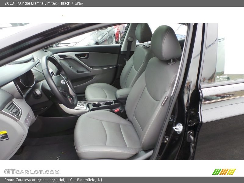 Black / Gray 2013 Hyundai Elantra Limited