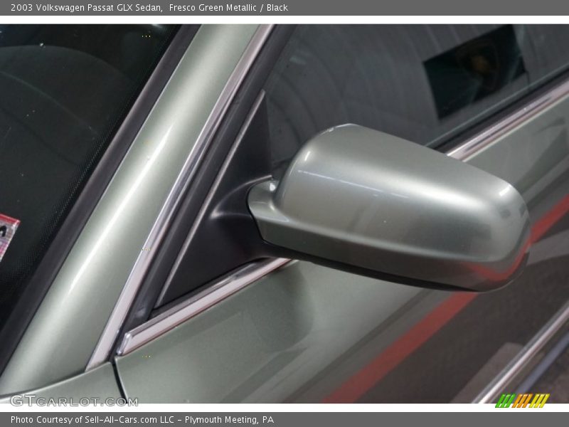 Fresco Green Metallic / Black 2003 Volkswagen Passat GLX Sedan