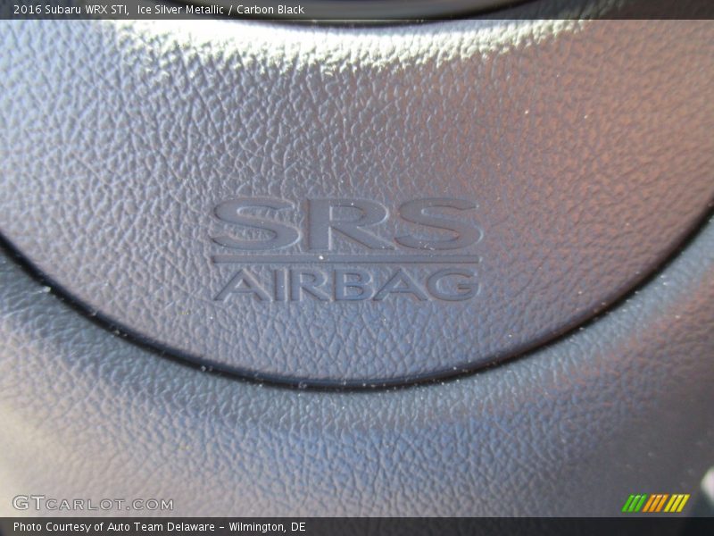 Ice Silver Metallic / Carbon Black 2016 Subaru WRX STI