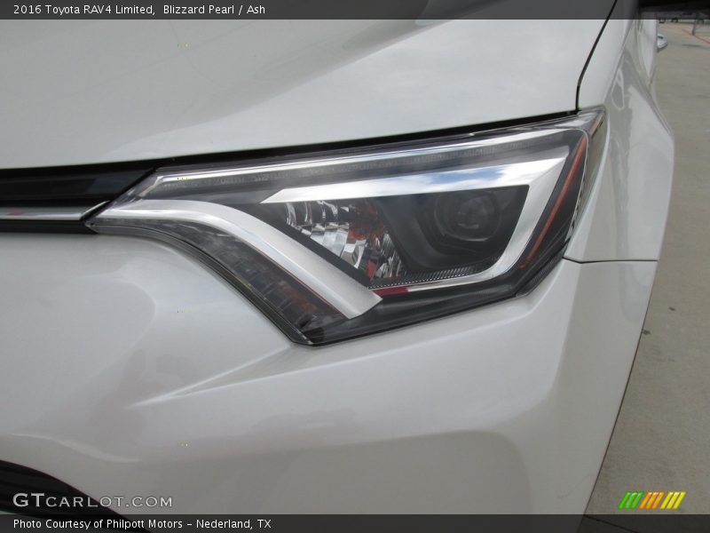 Blizzard Pearl / Ash 2016 Toyota RAV4 Limited