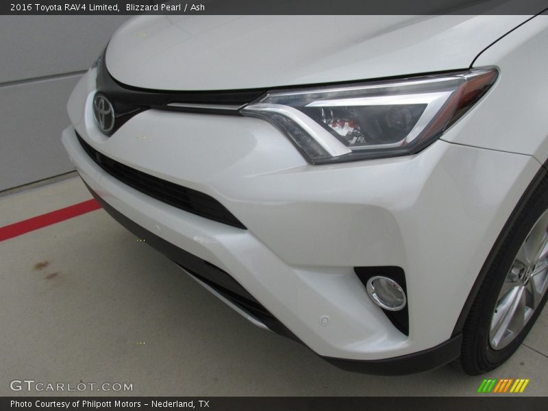 Blizzard Pearl / Ash 2016 Toyota RAV4 Limited