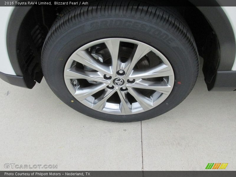 Blizzard Pearl / Ash 2016 Toyota RAV4 Limited
