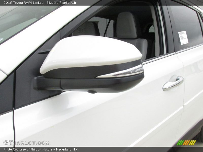Blizzard Pearl / Ash 2016 Toyota RAV4 Limited