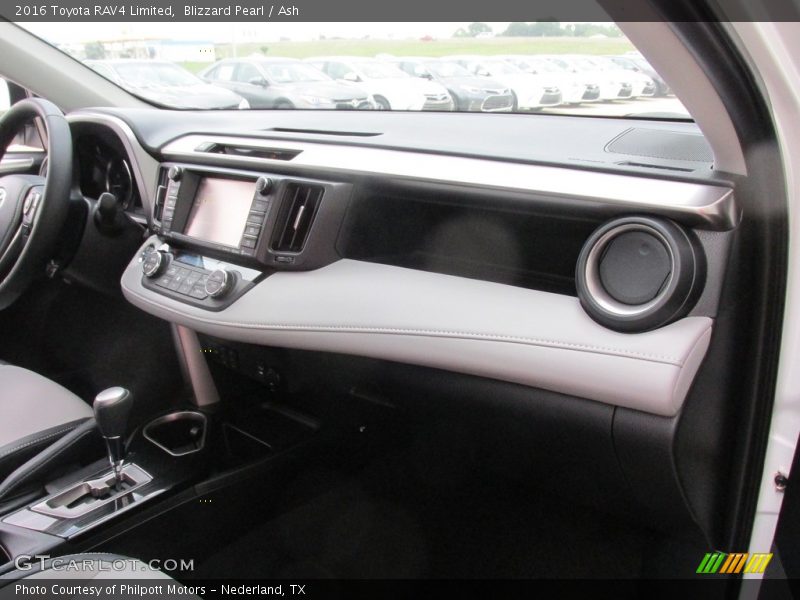 Blizzard Pearl / Ash 2016 Toyota RAV4 Limited