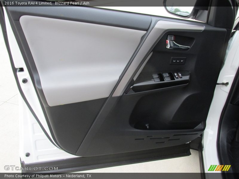 Blizzard Pearl / Ash 2016 Toyota RAV4 Limited