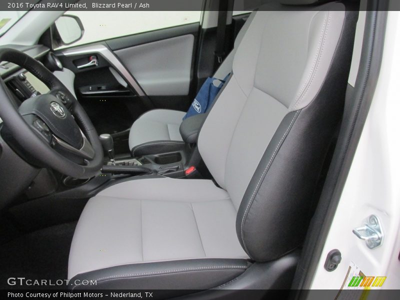 Blizzard Pearl / Ash 2016 Toyota RAV4 Limited
