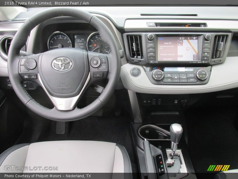 Blizzard Pearl / Ash 2016 Toyota RAV4 Limited