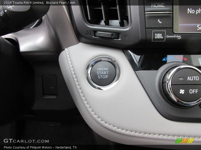 Blizzard Pearl / Ash 2016 Toyota RAV4 Limited