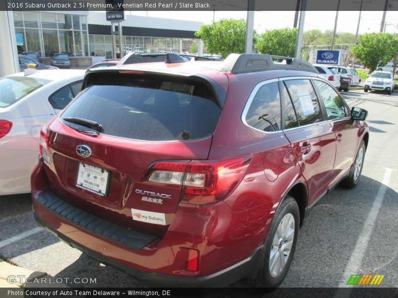 Venetian Red Pearl / Slate Black 2016 Subaru Outback 2.5i Premium