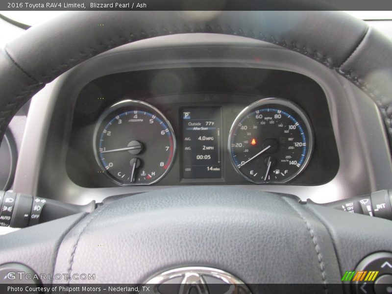 Blizzard Pearl / Ash 2016 Toyota RAV4 Limited