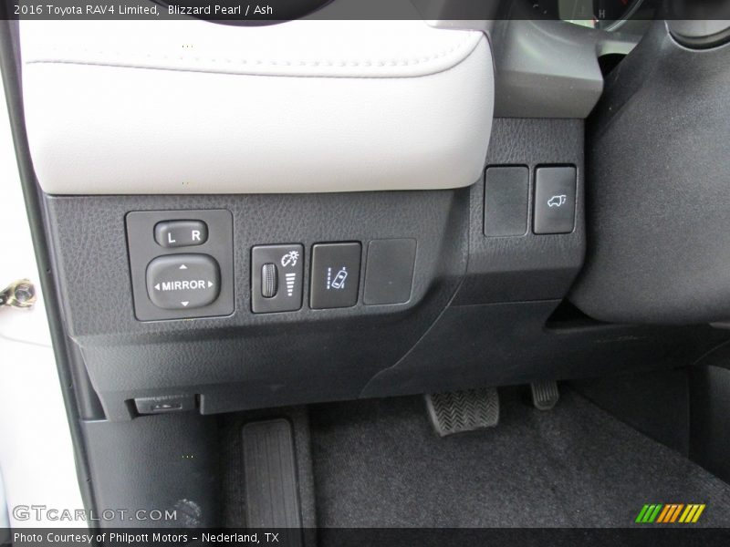 Blizzard Pearl / Ash 2016 Toyota RAV4 Limited