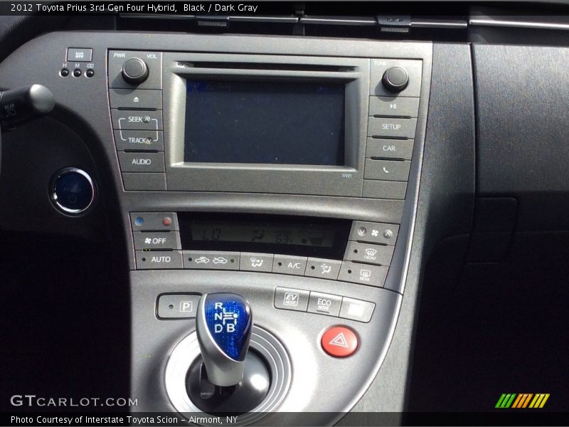 Black / Dark Gray 2012 Toyota Prius 3rd Gen Four Hybrid