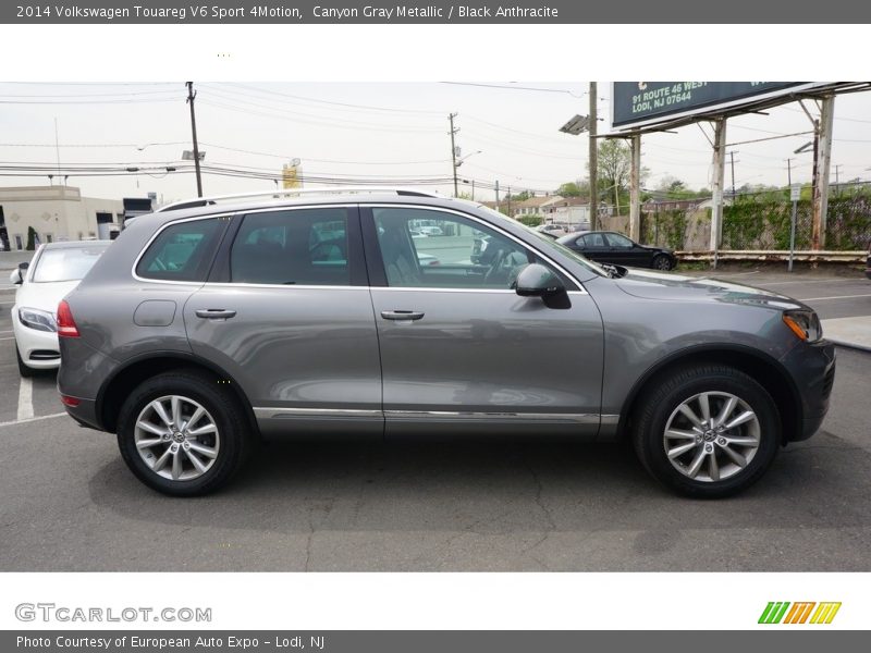 Canyon Gray Metallic / Black Anthracite 2014 Volkswagen Touareg V6 Sport 4Motion