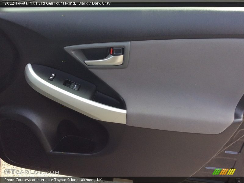 Black / Dark Gray 2012 Toyota Prius 3rd Gen Four Hybrid