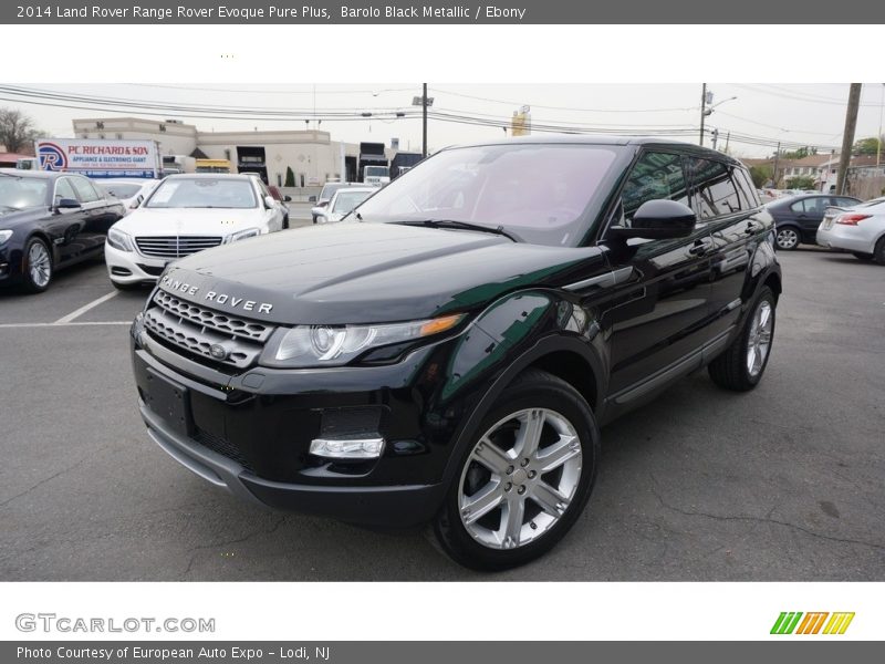 Barolo Black Metallic / Ebony 2014 Land Rover Range Rover Evoque Pure Plus