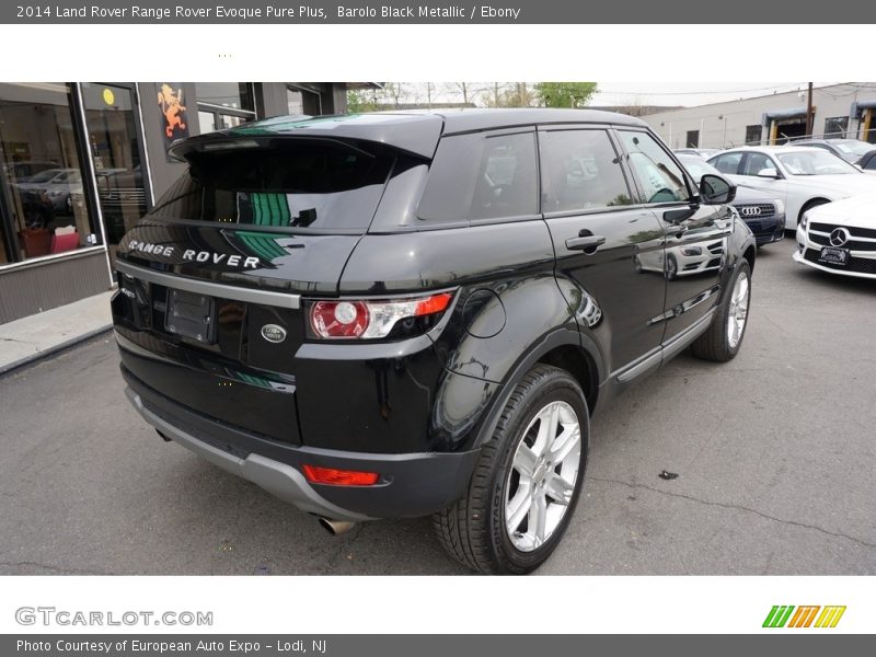 Barolo Black Metallic / Ebony 2014 Land Rover Range Rover Evoque Pure Plus