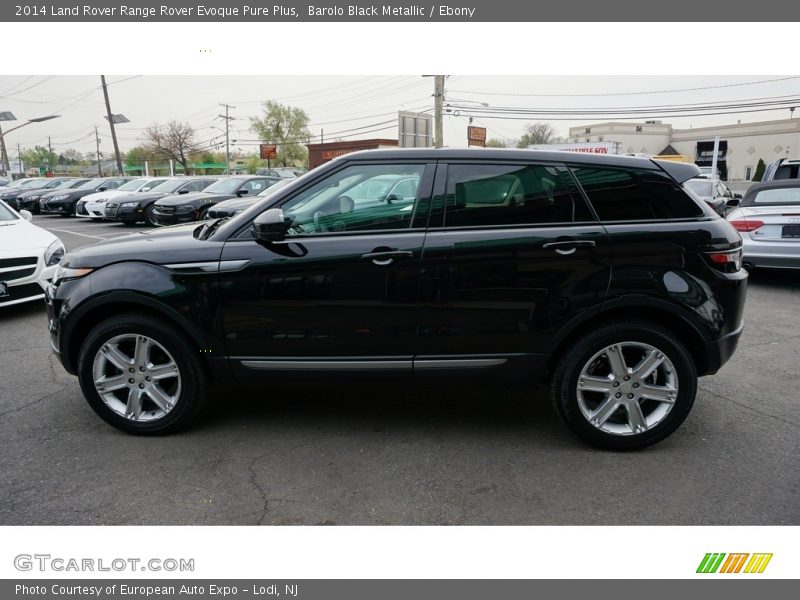 Barolo Black Metallic / Ebony 2014 Land Rover Range Rover Evoque Pure Plus